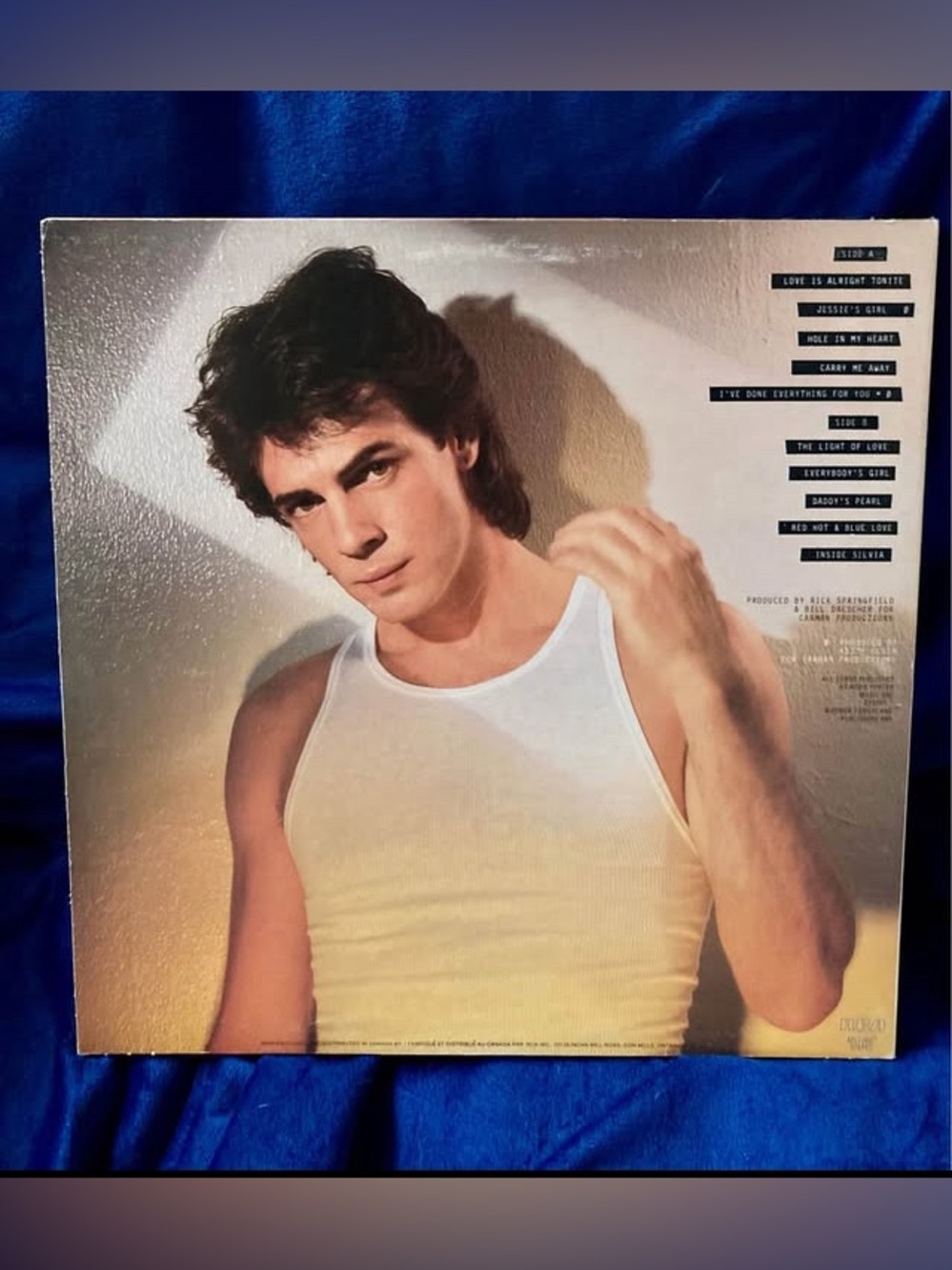 Working Class Dog - Vinyl LP - Rick Springfield - Picture 2 of 6
